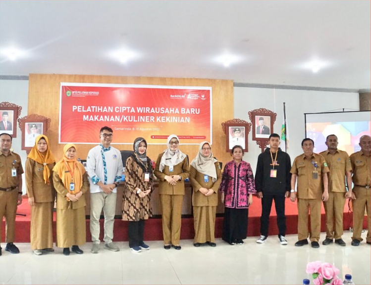 Sekda Kaltim Buka Pelatihan Cemilan Cipta Wirausaha Baru Makanan/Kuliner Kekinian